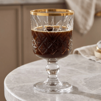 Pasabahce Timeless Liquor - Gold - set od šest čaša